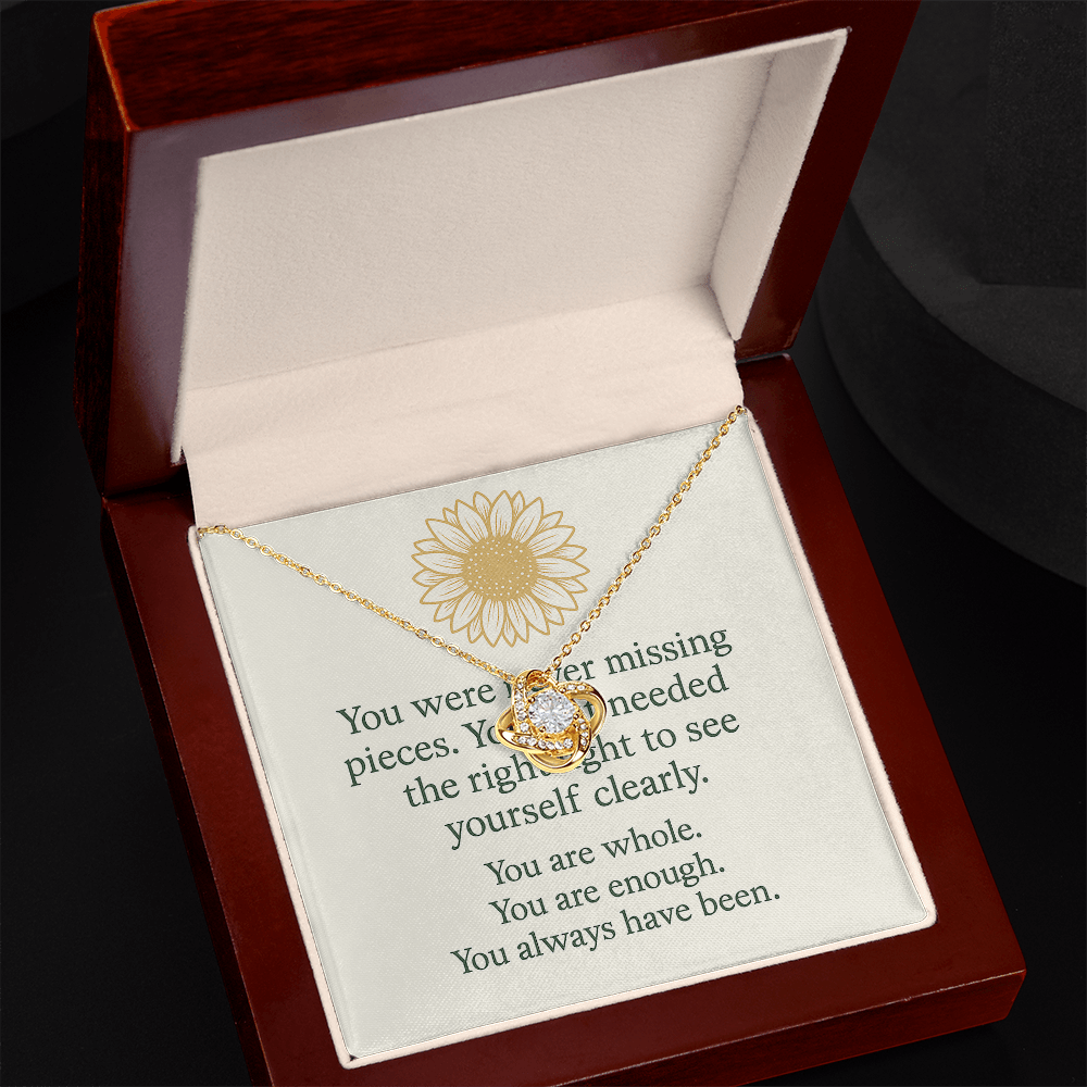 You Were Never Missing Pieces - Autism Necklace