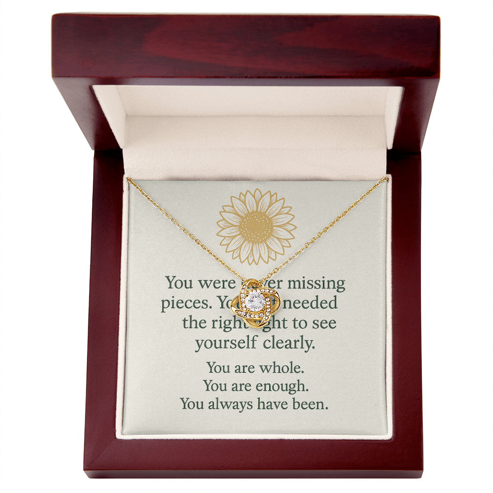 You Were Never Missing Pieces - Autism Necklace
