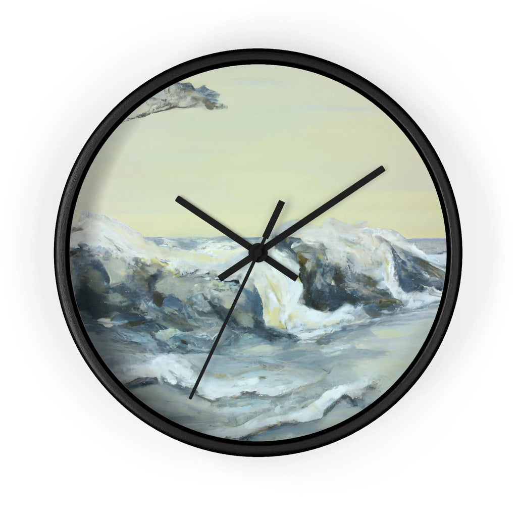 Zenith — Silent Wall Clock Black / Black / 10"